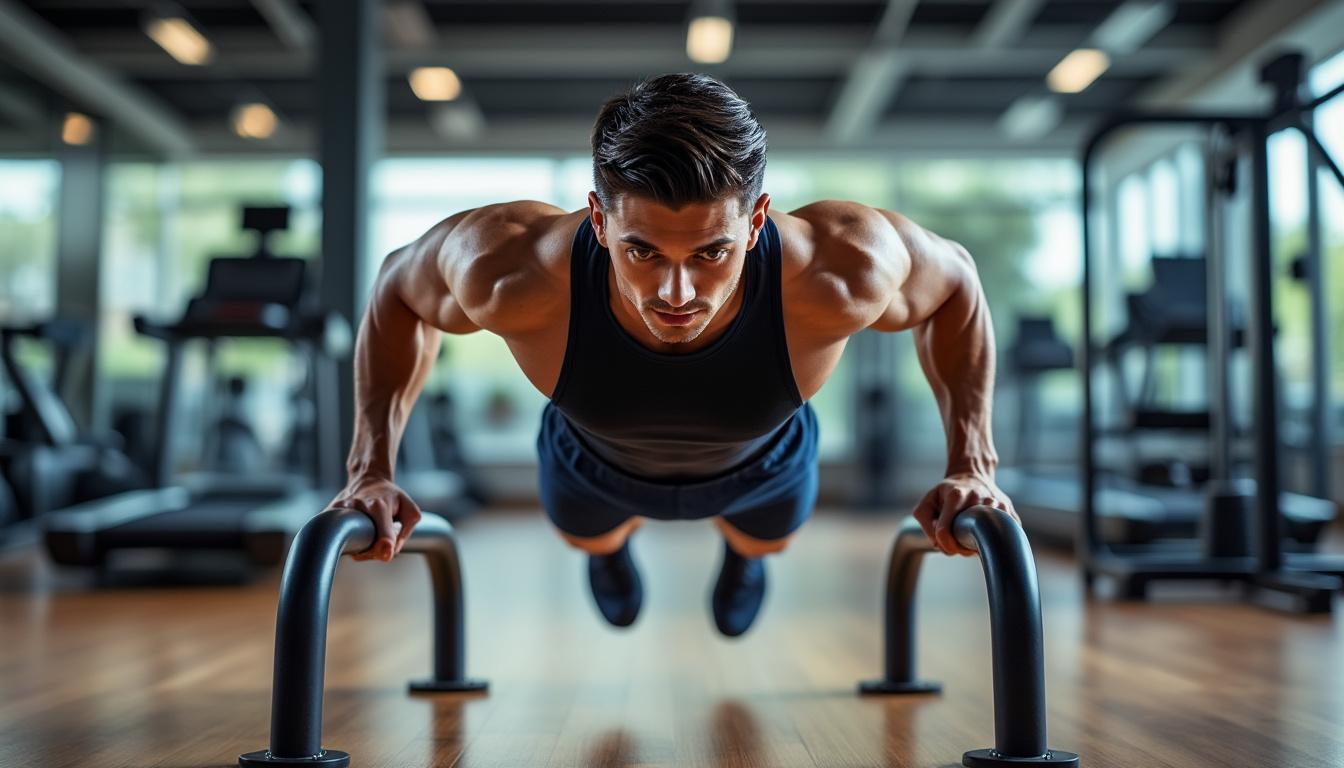 découvrez des exercices efficaces pour muscler et tonifier vos triceps, adaptés à tous les niveaux.