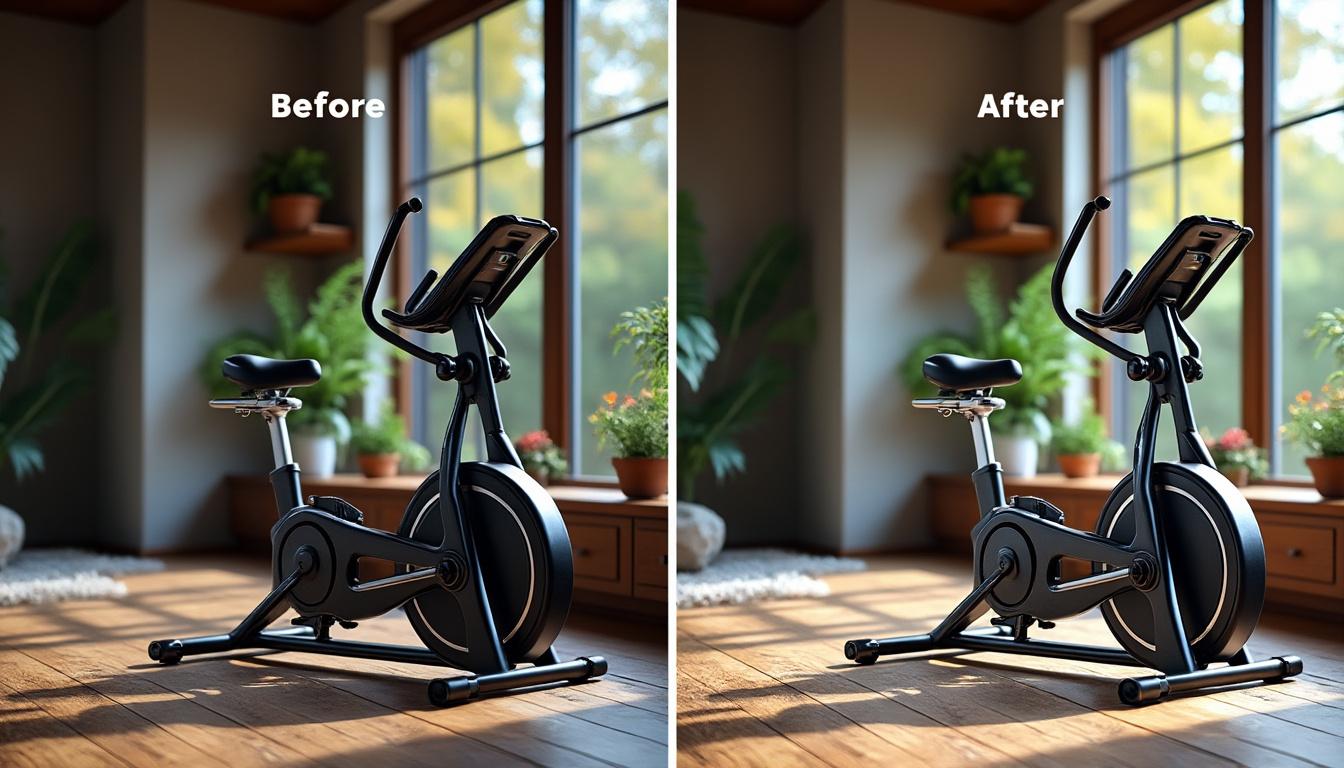 découvrez les résultats impressionnants après 1 mois d'utilisation d'un vélo elliptique : amélioration de la forme physique, perte de poids et renforcement musculaire.