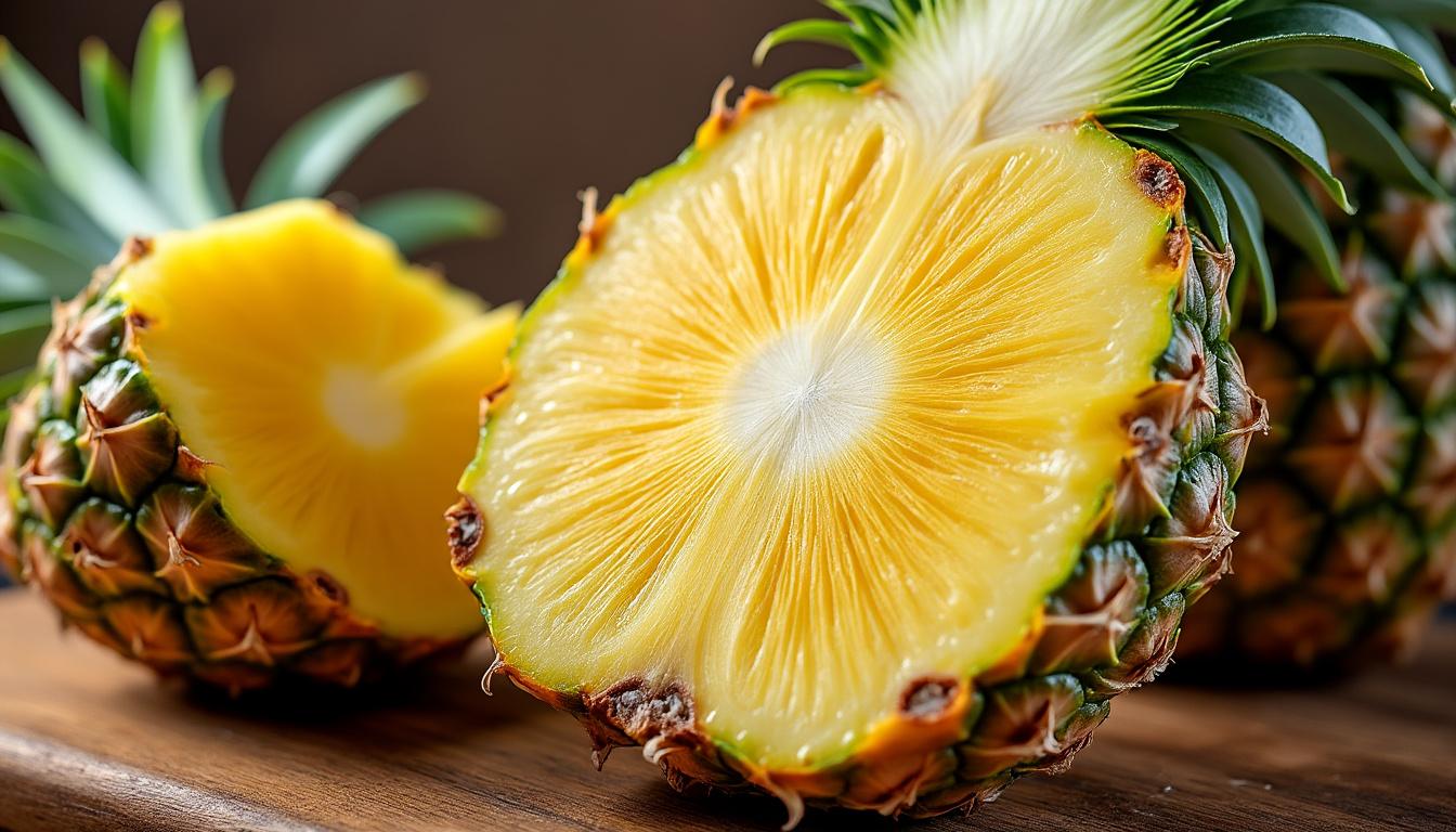 découvrez les bienfaits de l'ananas pendant la grossesse : conseils, précautions et informations pour un régime sain et équilibré.