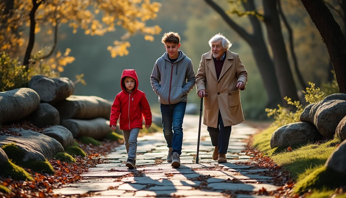 découvrez la vitesse de marche moyenne en kilomètres par heure selon l'âge, et comment elle évolue au fil du temps pour différents groupes d'âge.